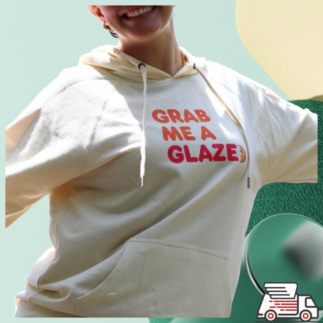 Dunkin Official Merch Store Grab Me A Glazed Crewneck Sweatshirts Shopdunkin Clothing Apparel