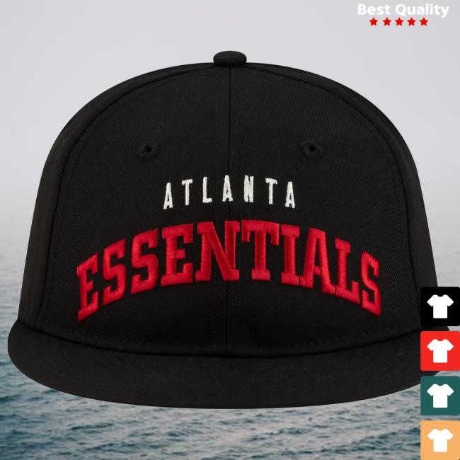 Atlanta Falcons New Era x Fear of God x NFL Black 9FIFTY Snapback Cap | Official NFL Shop