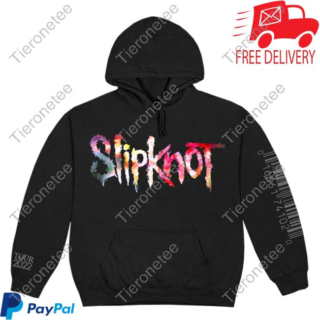 Official Slipknot Apparel Clothing Shop Store '22 Tour Black Hoodies Slipknotmerch Merch