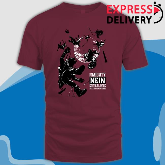 Mighty Nein Falling Moon Tee