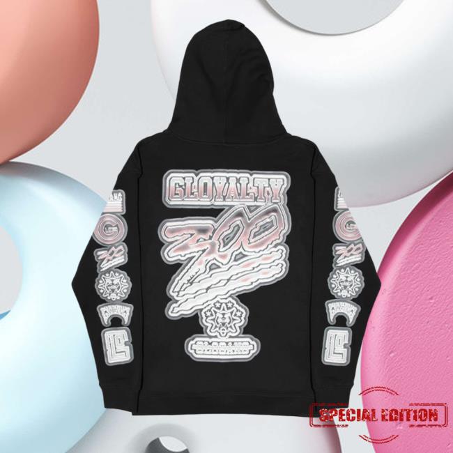 Gloyalty Chrome Crew (Black) Official Glo Gang Gloyalty Chrome Sweatshirt (Black)