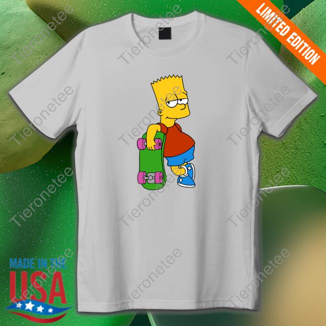 Bart Simpson Skis Tee