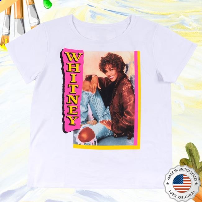 Official Whitney Houston Clothing Whitney Houston Bold Whitney Womens Shirts