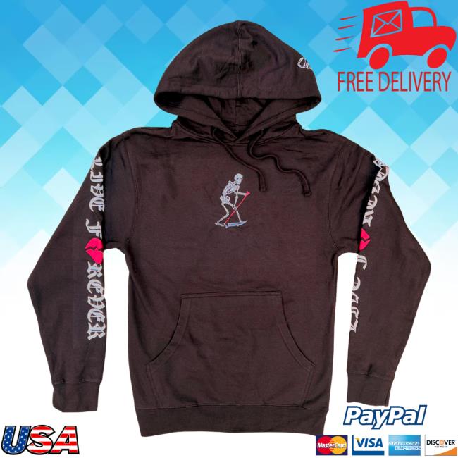 Lil Peep Merch Live Forever Hooded Sweatshirt