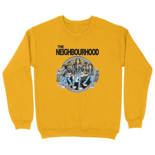 Official The Neighbourhood Merch Store Forest Hills Crew Neck Sweatshirt