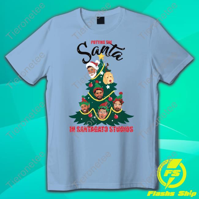 Santagato Studios Merch Santagato's Elves Hoodie Putting The Santa In Santagato Studios