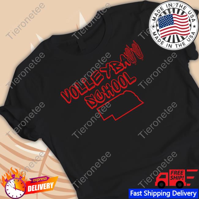 Official Husk Guys Nebraska Volleyball School Long Sleeve Tee