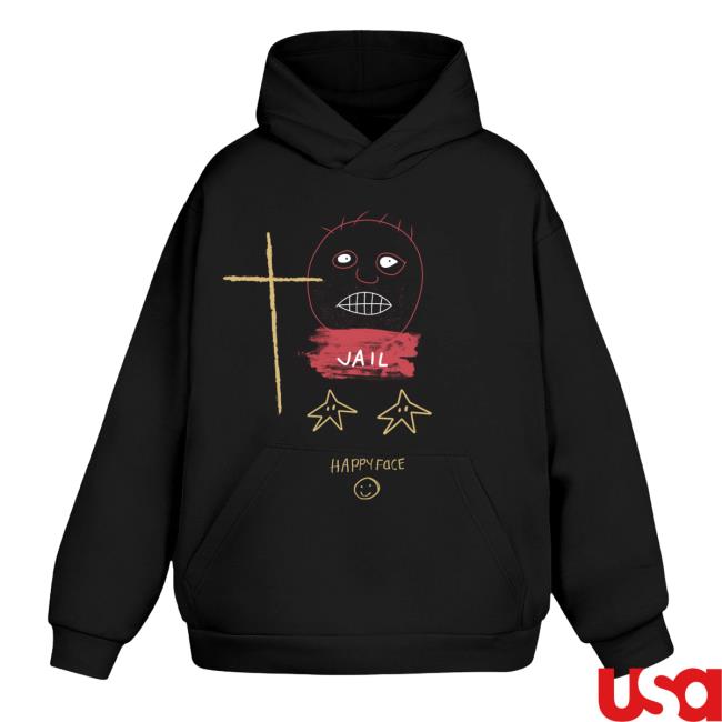 Ville Leino ( Buffalo Sabers) Jail Happy Face Sweartshirt Hoodie