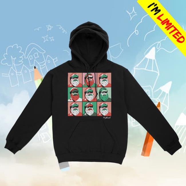 Official Mythical Merch Store Shop Cotton Candy Randy Claus Hoodies