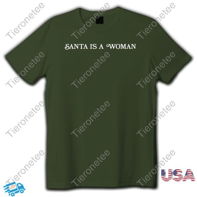 Official Santa Is A Woman Sweatshirt