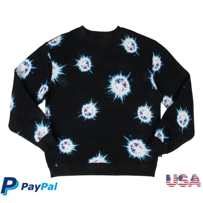 Official Heroes And Villains Clothing Store Merch Exploding Death Star Pullover Sweatshirt HeroesandVillains