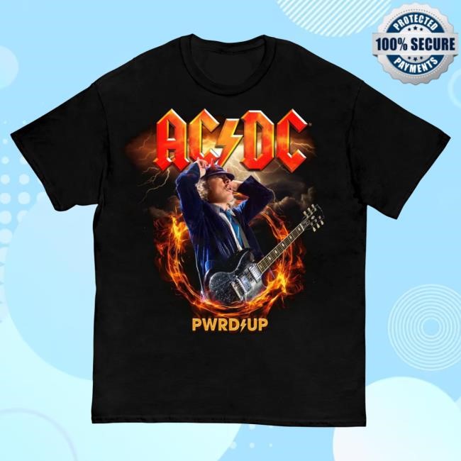 Official AcDc Merch Store Ac/Dc Minnesota PWR UP Tour Hot Shirt