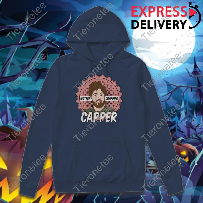 Leigh Mcnasty Merch Mother Crapping Capper Hooded Sweatshirt