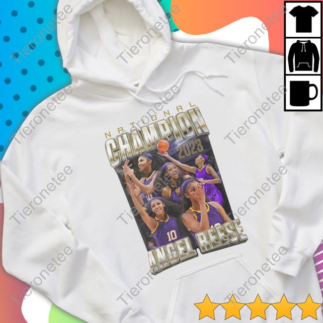 Angel Reese Merch Angel Reese National Champion T Shirts