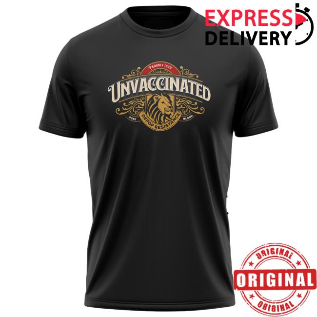 Proudly Unvaccinated Pure Blood Long Sleeve T Shirt