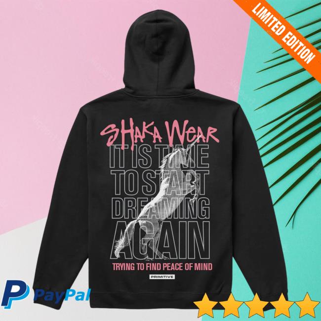 Official Primitive Skateboarding Apparel Clothing Merch Store Shop Runner It Is Time To Start Dreaming Again Pullover Sweatshirt