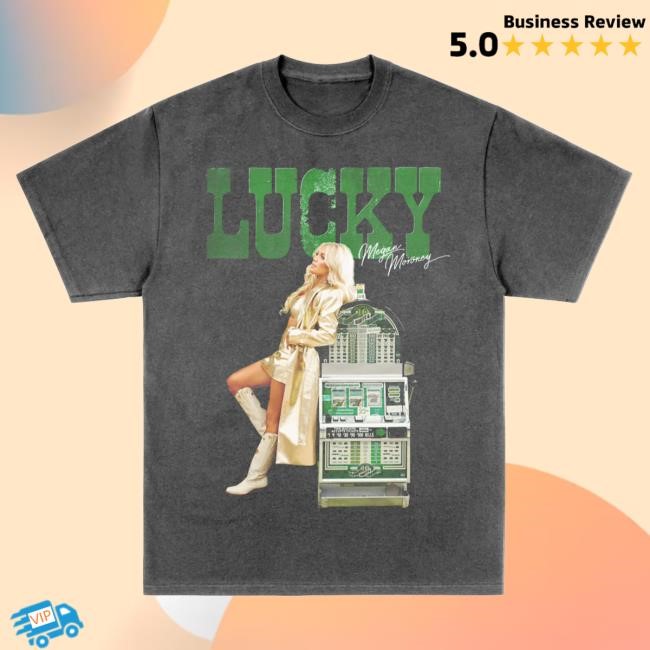 Official Megan Moroney Merch Lucky Girl Album New Shirt