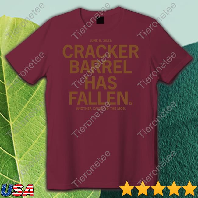 Official Ray Gun Shop Cracker Barrel Has Fallen Hoodie