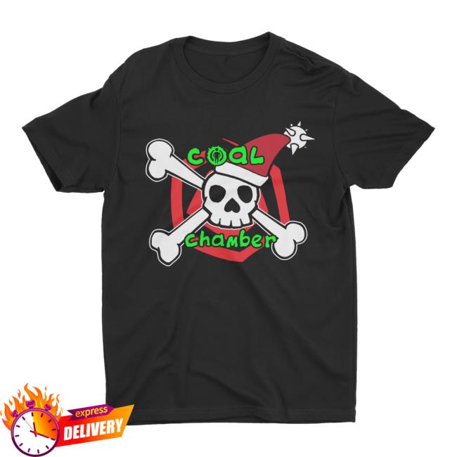 Official Coal Chamber Merch Christmas Skull T Shirts