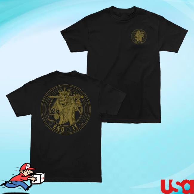 Official End It Merch End It King Circle Tee