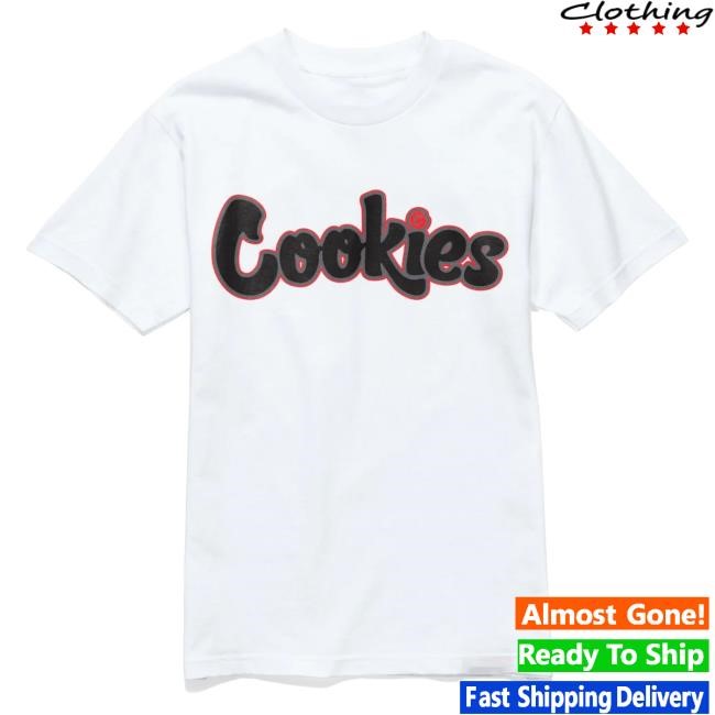 Official Cookies Sf Hardwood Flava Tee White/ Red