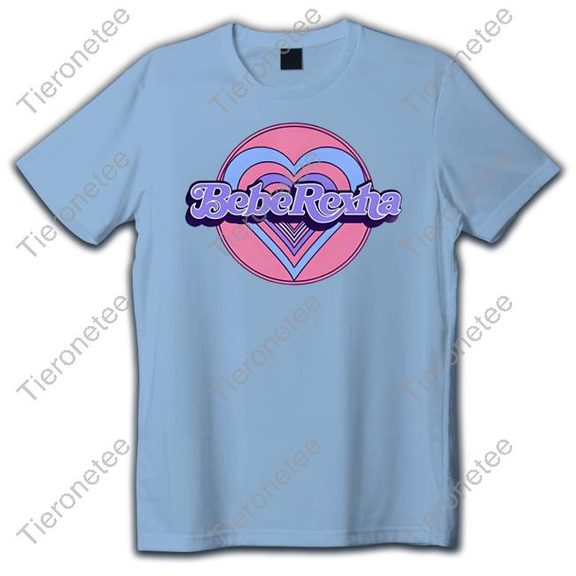 Bebe Rexha Hearts Custom Ringer T Shirt