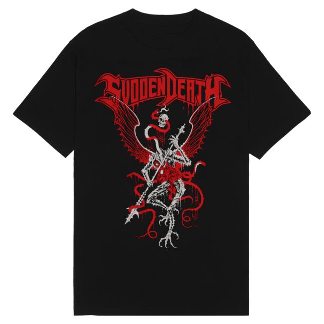Official Svdden Death Merch Svdden Death "Archdemon" Shirt in Black Svddendeath