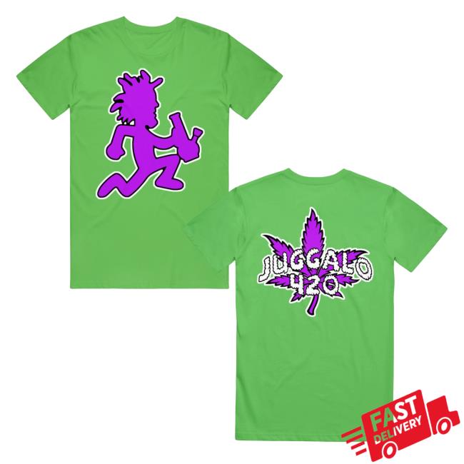 Icp Insane Clown Posse Bong Man Green Classic T Shirt