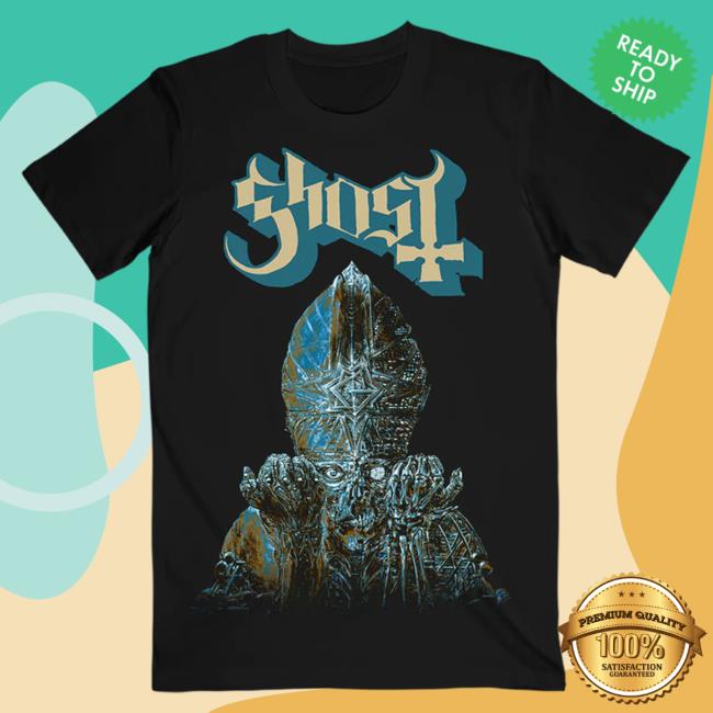 Official Ghost Band Rock Merch Store Shop Ghostband Impera Cover T-Shirts Metallic