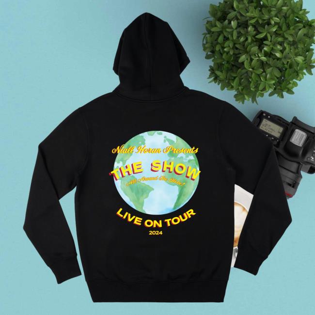 Official Niall Horan Merch Store The Show World Tour Black Crew Niall Horan Clothing Shop