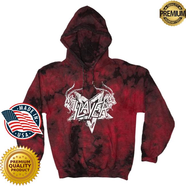 Slayer Clothing Store Shop Merch Black Serenade Tie Dye Sweater