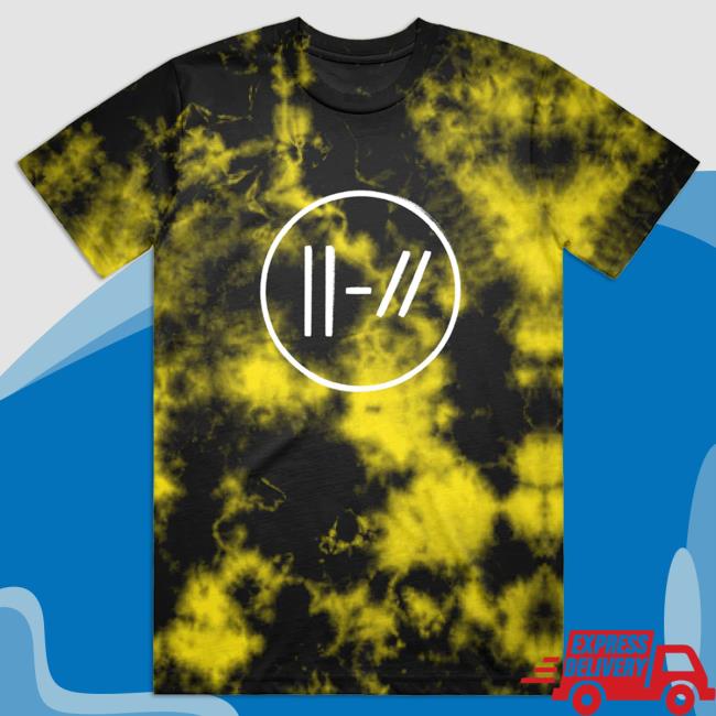 Twenty One Pilots Merch Store Logo Wash Tie Dye T Shirt