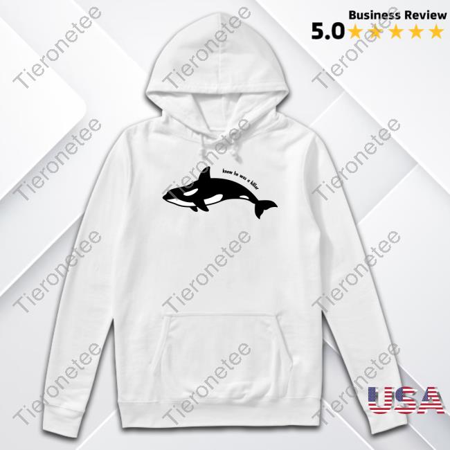 Knew He Was A Killer Whale Long Sleeve Shirt