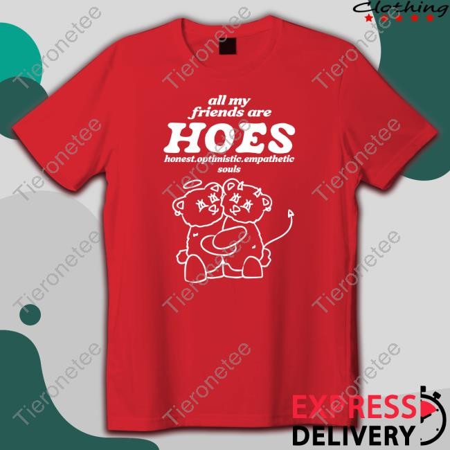 All My Friends Are Hoes Tee Shirt