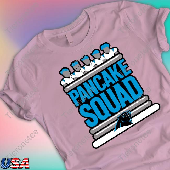 Carolina Panthers Pancake Squad Shirt Keep Pounding