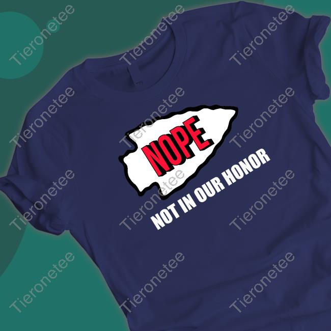 Dr. Blackdeer Nope Not In Our Honor TankTop Kansas City Indian Center
