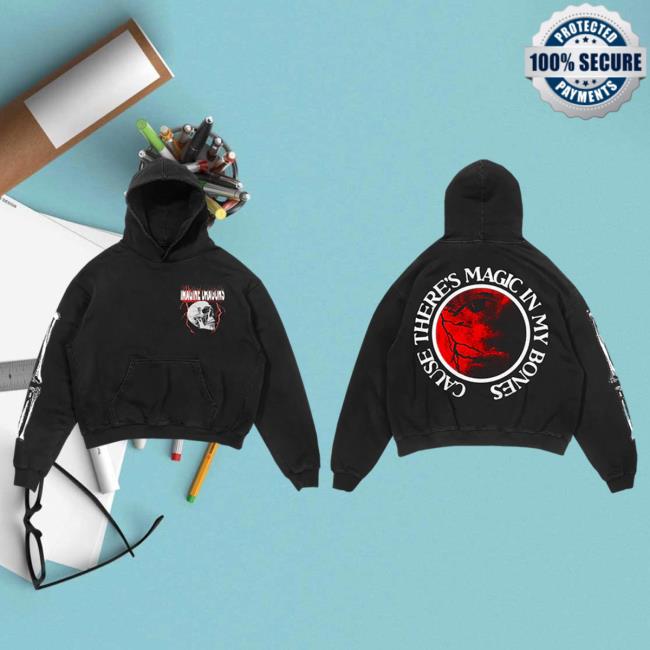 Official Interscope Records Imagine Dragons Merch Store Imagine Dragons Bones Skull Sweatshirts Imagine Dragons Apparel Clothing Shop