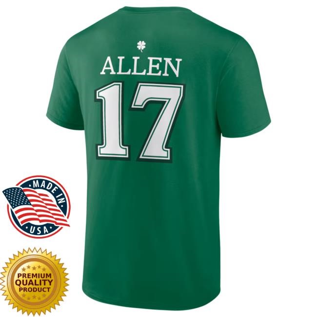 Everyday Streetwear Josh Allen Buffalo Bills Green Tee