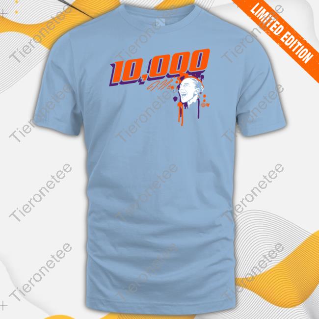 Official Breakingt Merch Diana Taurasi 10,000 Points Shirt