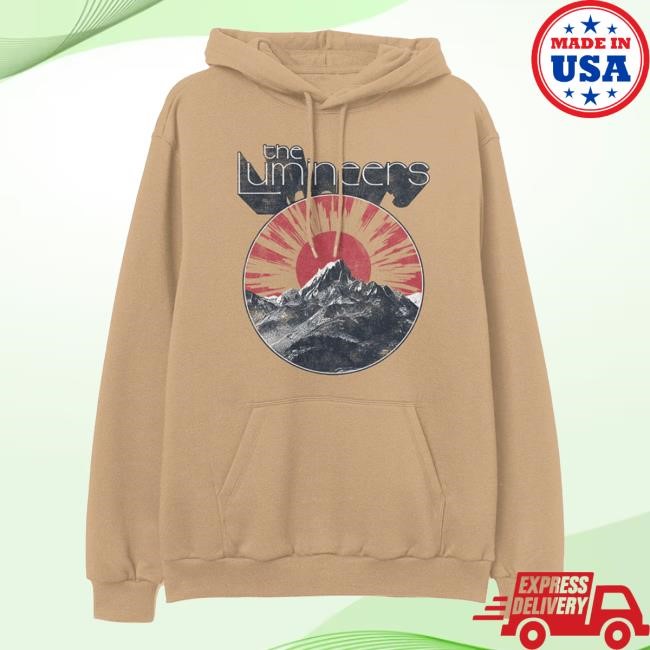 The Lumineers Mountain Sunrise Hoodie - The Lumineers Merch Shop