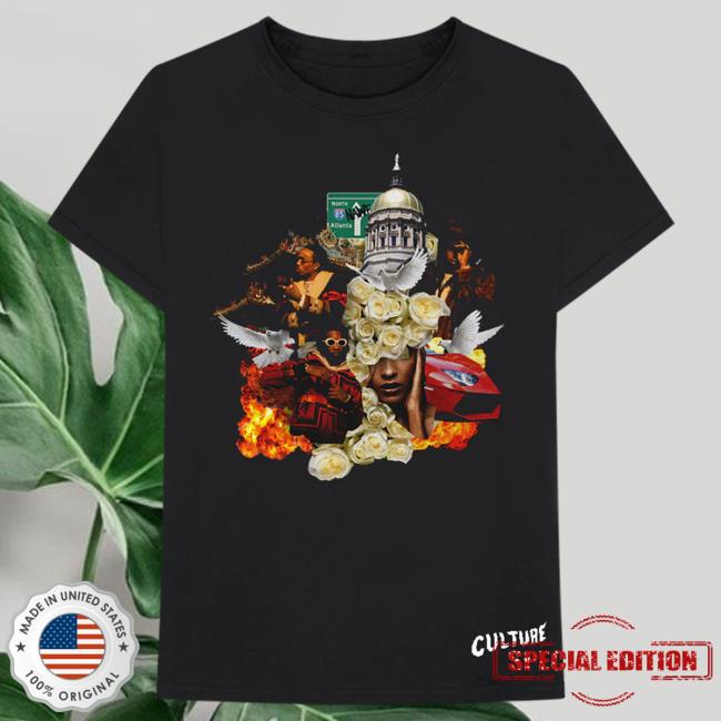Official Migos Merch Store Shop Migos Culture Cover T-Shirt