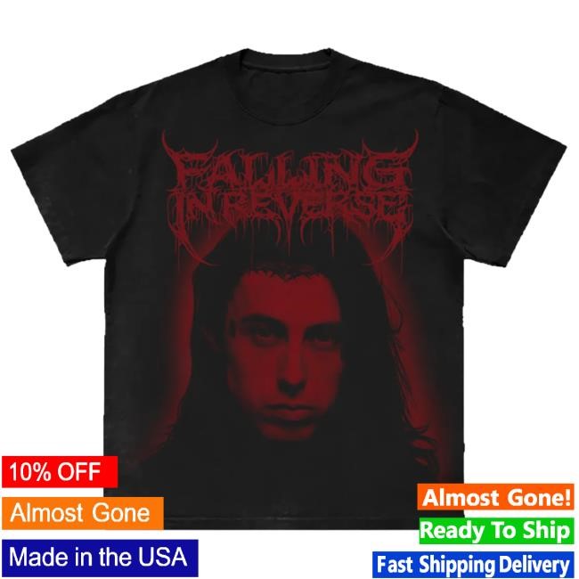 Official Falling In Reverse Merch Shadow Tee