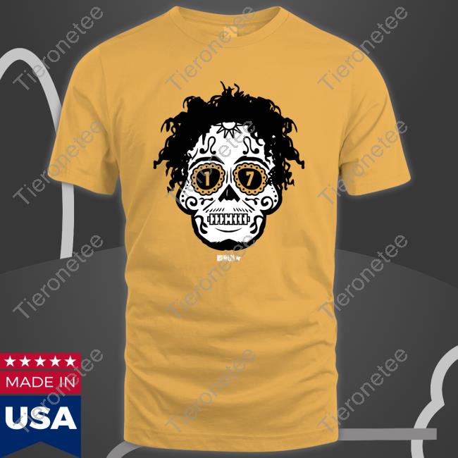 Breakingt Merch Official Garrett Wilson: Sugar Skull Hoodie