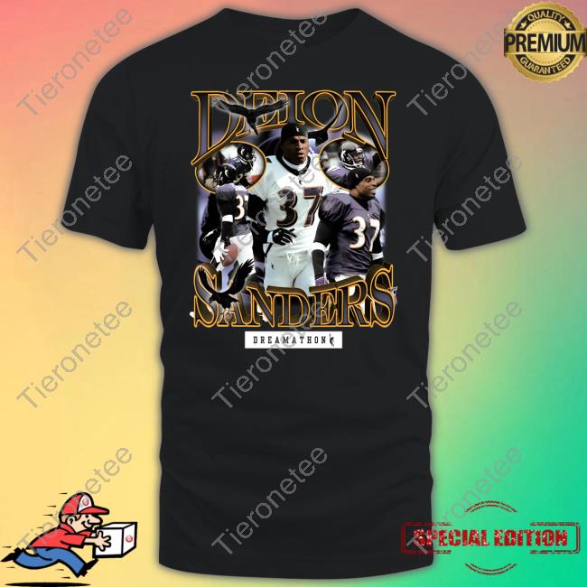Official Dreamathon Merch Deion Sanders Ravens Dreams Shirt Odell Beckham Jr.