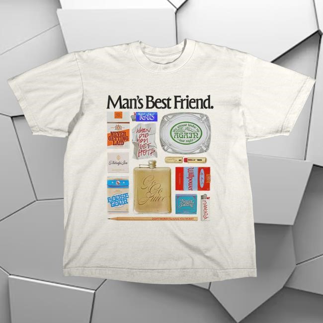 Official Sabrina Carpenter Man's Best Friend Object Top Shirt SabrinaCarpenter