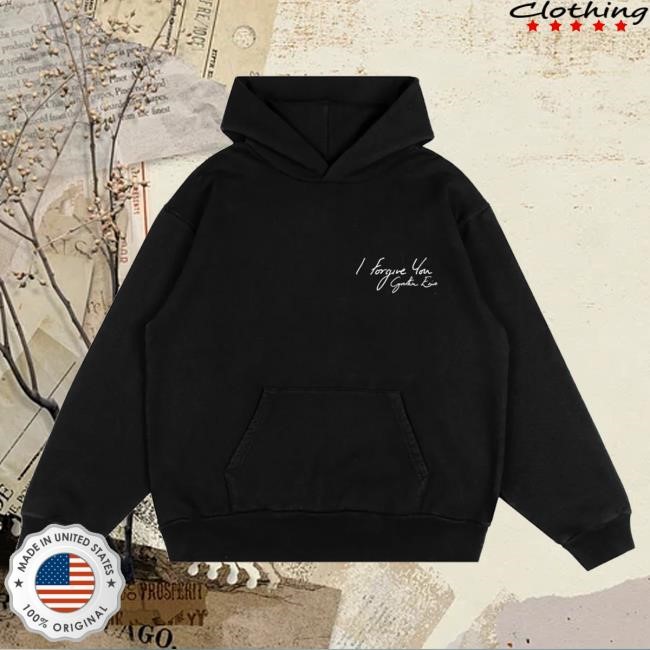Official Cynthia Erivo I Forgive You Script Black Attractive Hoodie