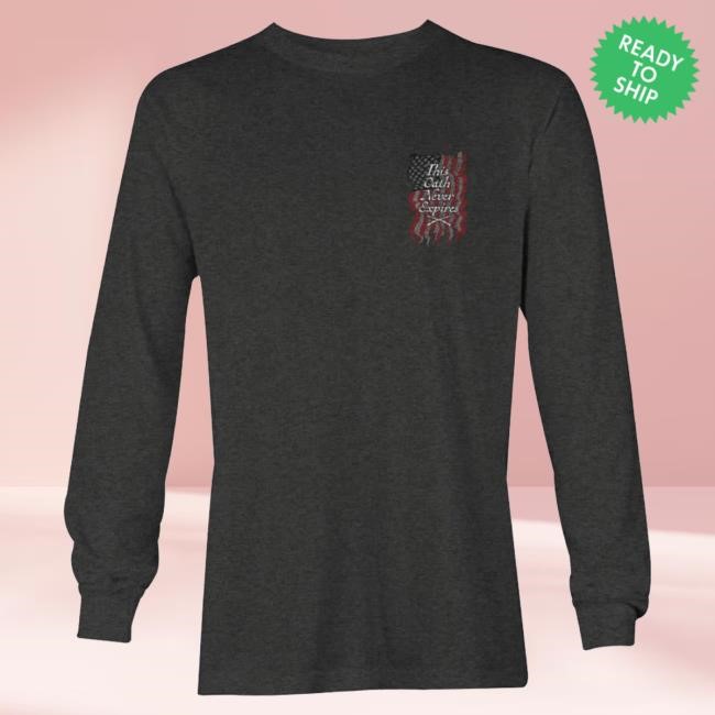 Official Howitzer Clothing Never Expires Long Sleeve Tees