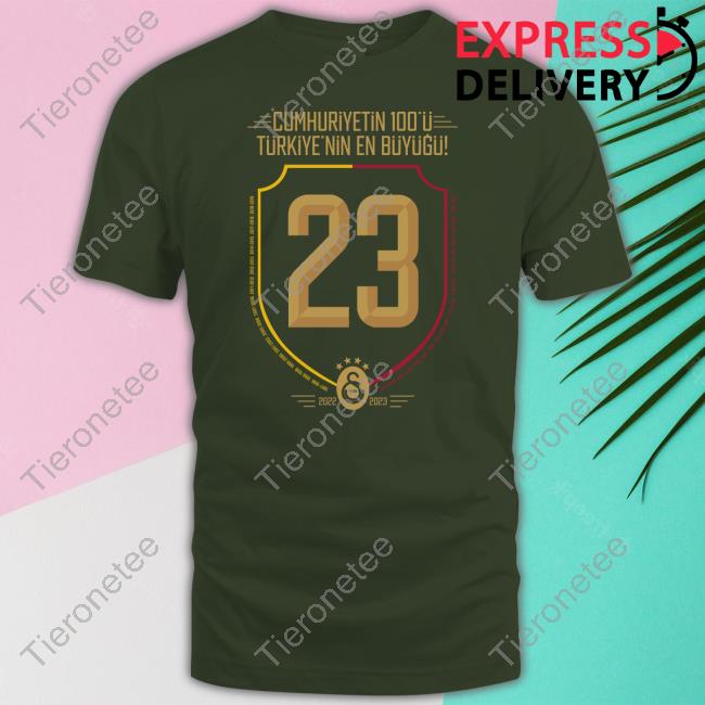 Galatasaray SK 2023 Şampiyonluk T-Shirt Championships T-Shirt Hakan SEDEFCİ