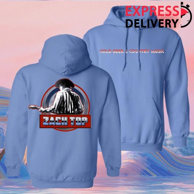 Official Zach Top Merch The Can Hood