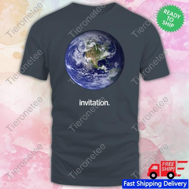 Earth Invitation Shirt Sebastian Vettel